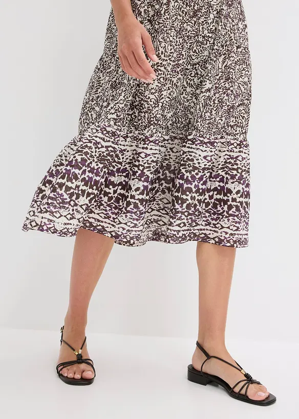 Abito midi in cotone leggero, bonprix