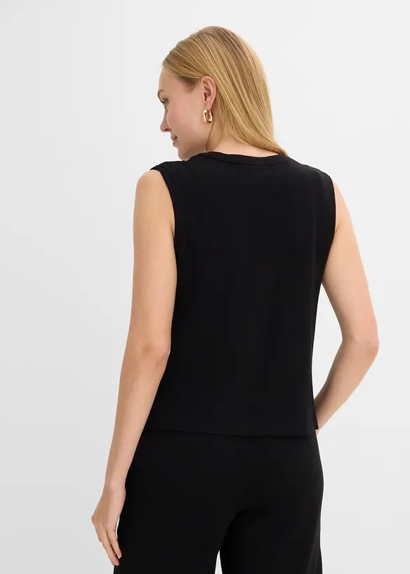 Top in puro cotone biologico, bonprix