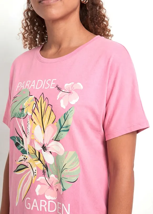T-shirt boxy in viscosa morbida, bonprix