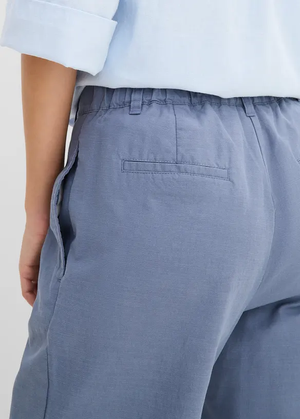 Pantaloni larghi con lyocell, bonprix