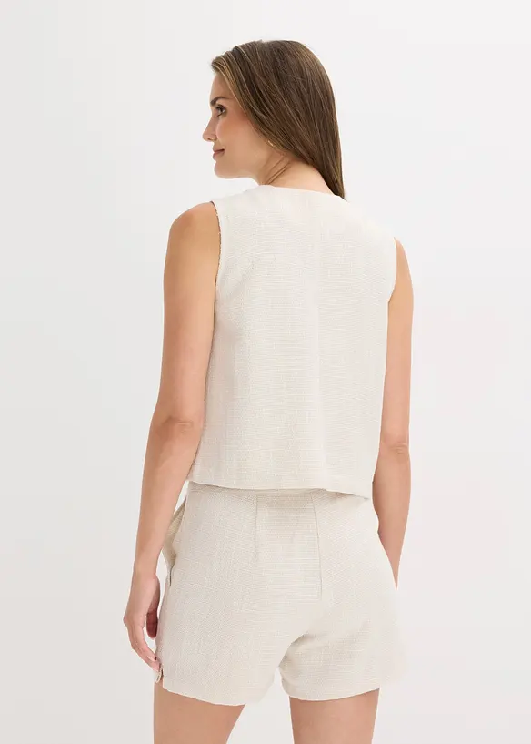 Gilet con scollo rotondo, bonprix
