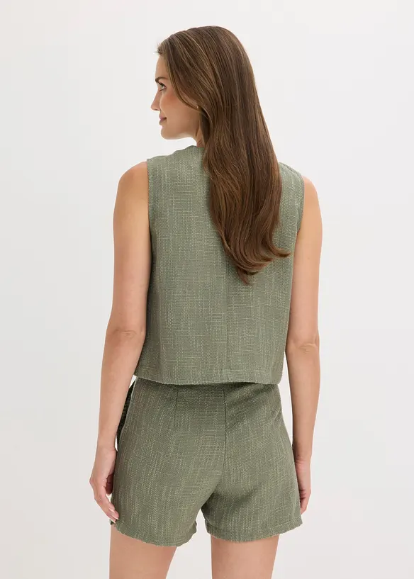 Gilet con scollo rotondo, bonprix