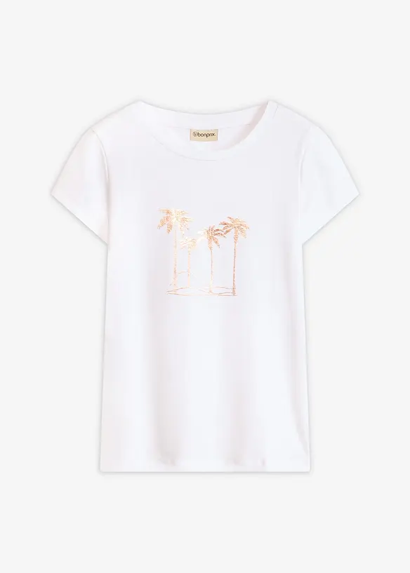 Maglia in cotone elasticizzato, bonprix