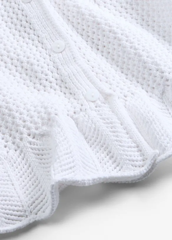 Gilet in maglia di cotone, bonprix