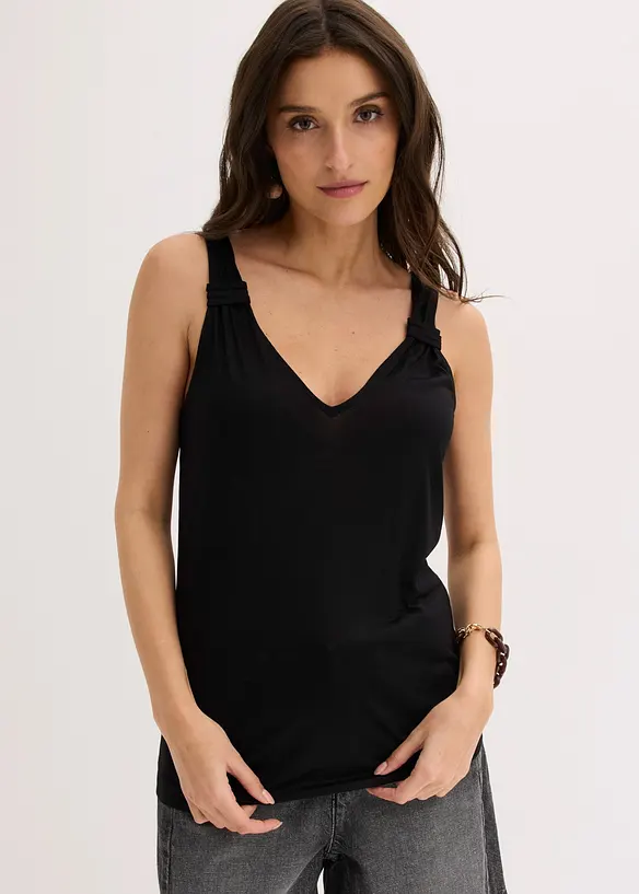 Top in jersey di pura viscosa, bonprix