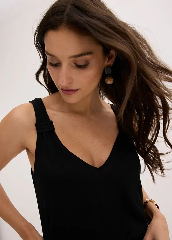 Top in jersey di pura viscosa, bonprix