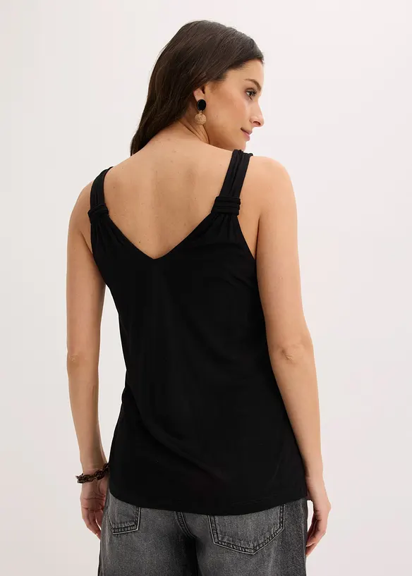 Top in jersey di pura viscosa, bonprix
