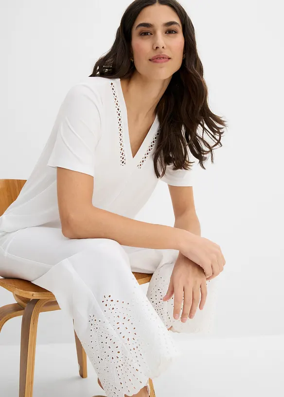 Maglia in misto viscosa, bonprix