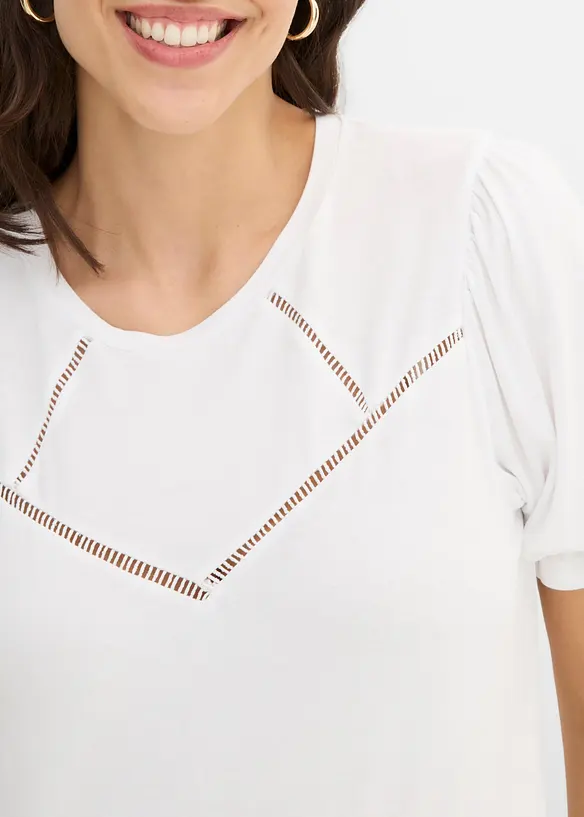 Maglia in misto viscosa, bonprix