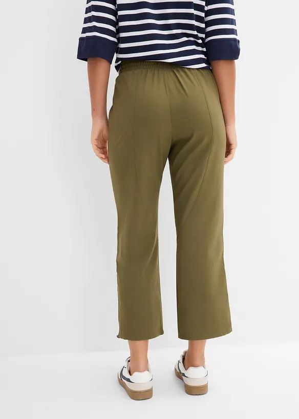 Pantaloni funzionali con arricciatura, ad asciugatura rapida, bonprix