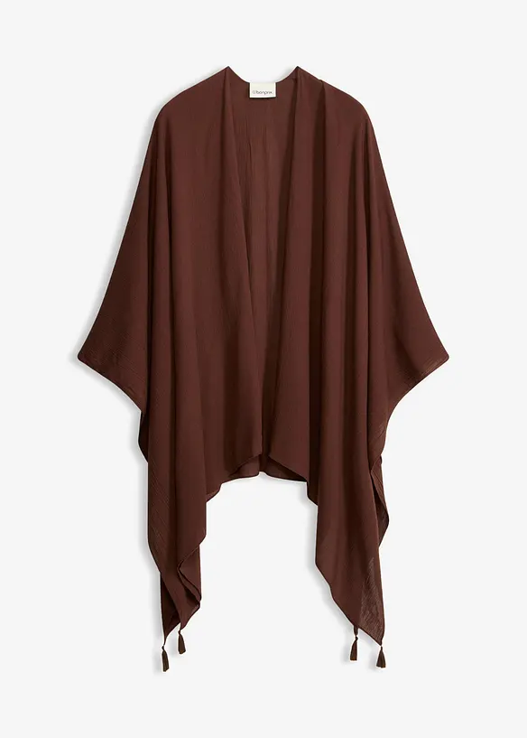 Poncho estivo in pura viscosa, bonprix