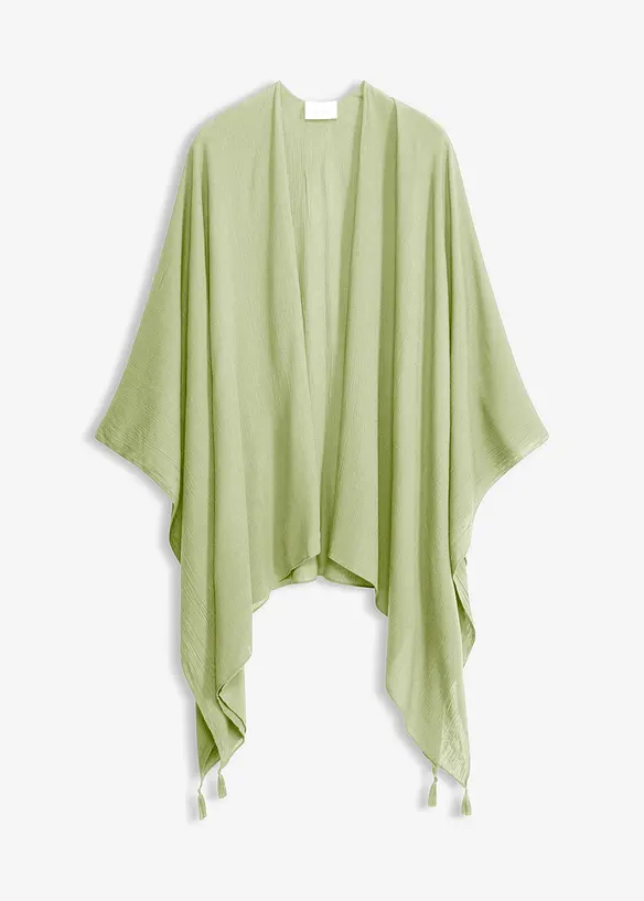 Poncho estivo in pura viscosa, bonprix