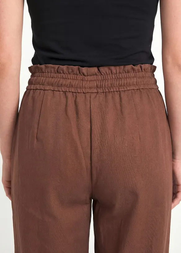 Pantaloni culotte in misto lyocell fluido, bonprix