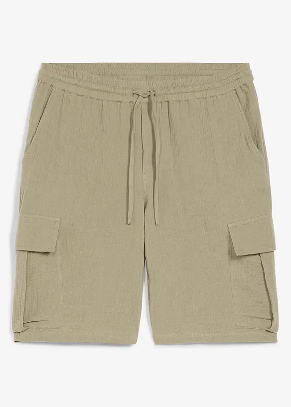 Bermuda in mussola leggera, regular fit, bonprix