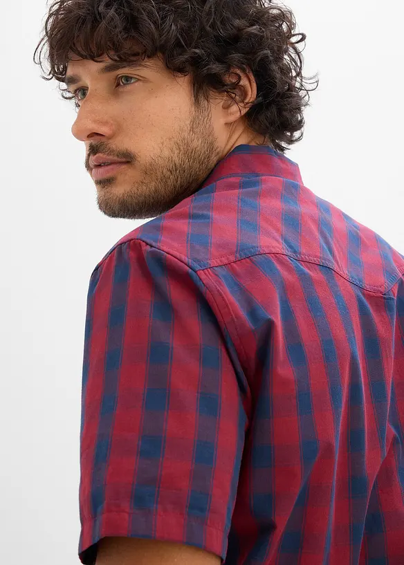 Camicia a maniche corte in puro cotone, bonprix