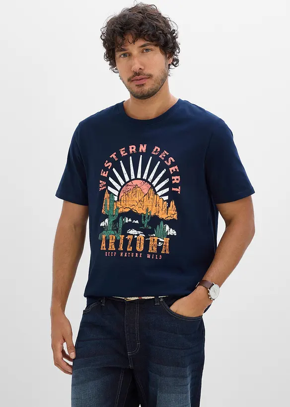 T-shirt in puro cotone biologico, bonprix