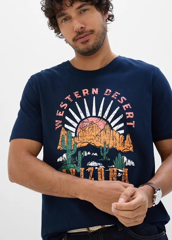 T-shirt in puro cotone biologico, bonprix