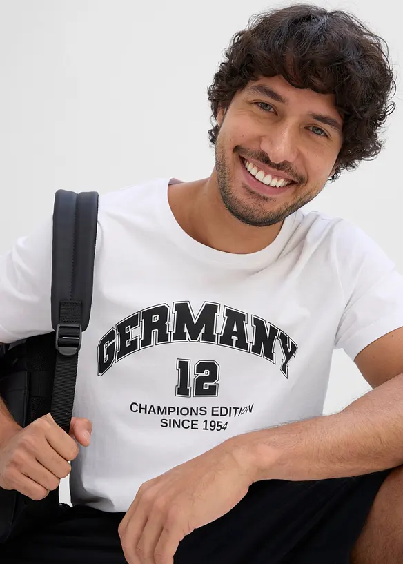 T-shirt della Germania in puro cotone, bonprix