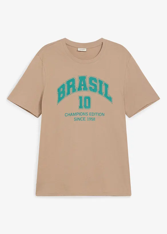 T-shirt del Brasile in puro cotone, bonprix