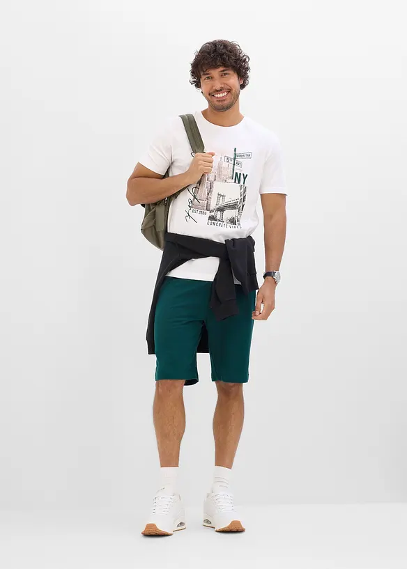 T-shirt e pantaloni corti (set 2 pezzi), bonprix