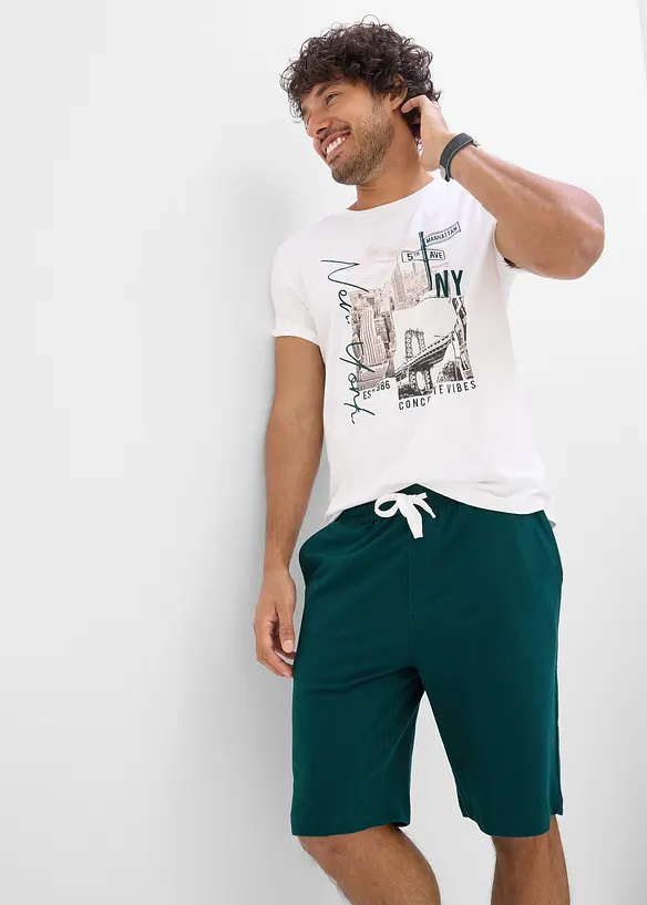 T-shirt e pantaloni corti (set 2 pezzi), bonprix