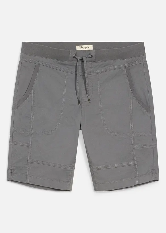 Bermuda elasticizzati con elastico in vita, regular fit, bonprix