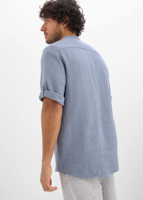 Maglia a maniche corte in mussola leggera, bonprix