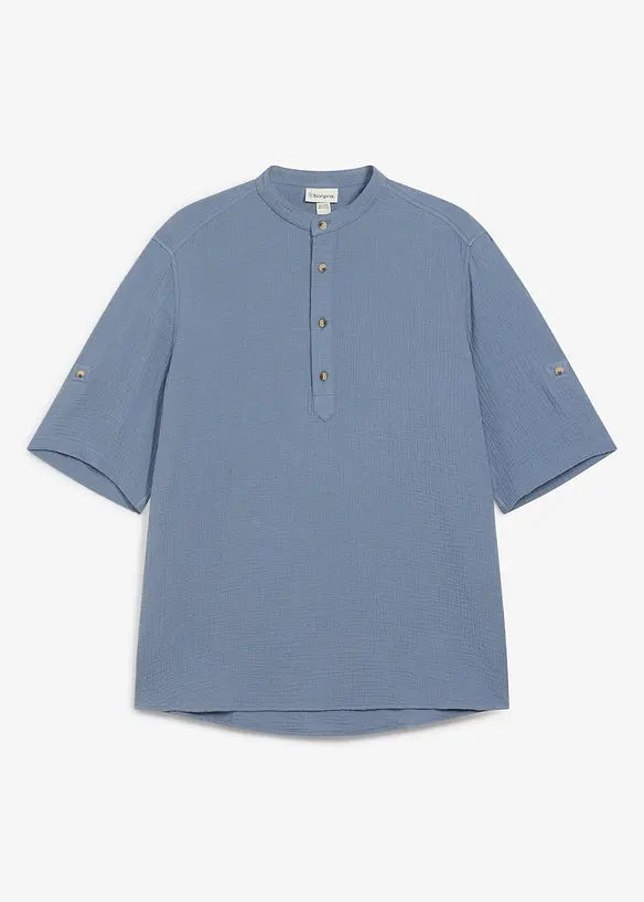 Maglia a maniche corte in mussola leggera, bonprix