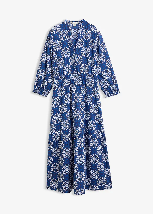 Abito lungo e ampio in puro cotone, bonprix