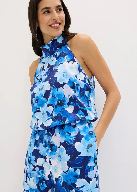 Tuta in satin lucido, bonprix