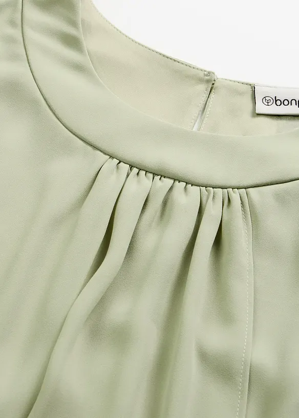 Abito in chiffon con effetto a strati, bonprix