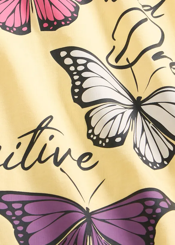 Camicia da notte  corta in puro cotone biologico, bonprix