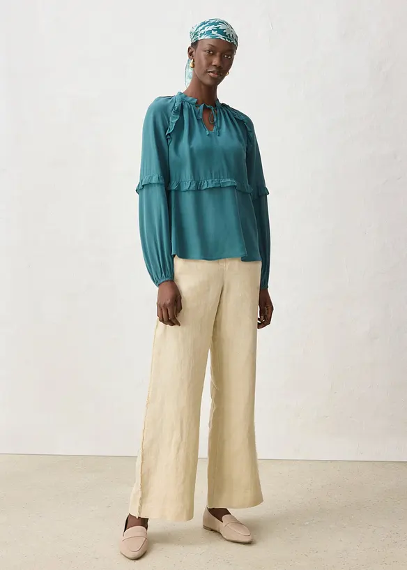 Tunica in misto seta, bonprix