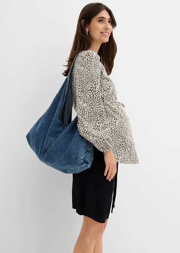 Bermuda pr&eacute;maman in viscosa leggera, loose fit, bonprix