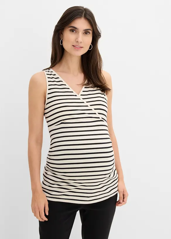 Top pr&eacute;maman / da allattamento 2 in 1 (pacco da 2), bonprix