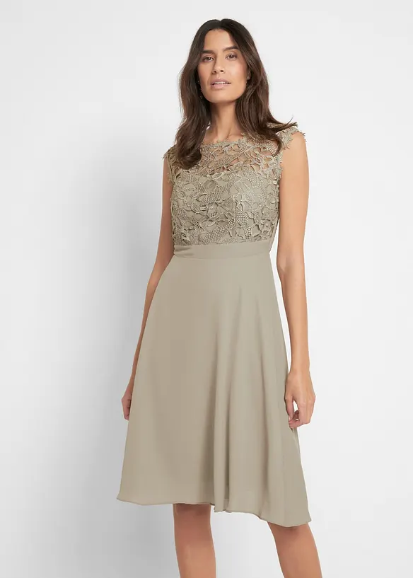 Miniabito con pizzo, bonprix