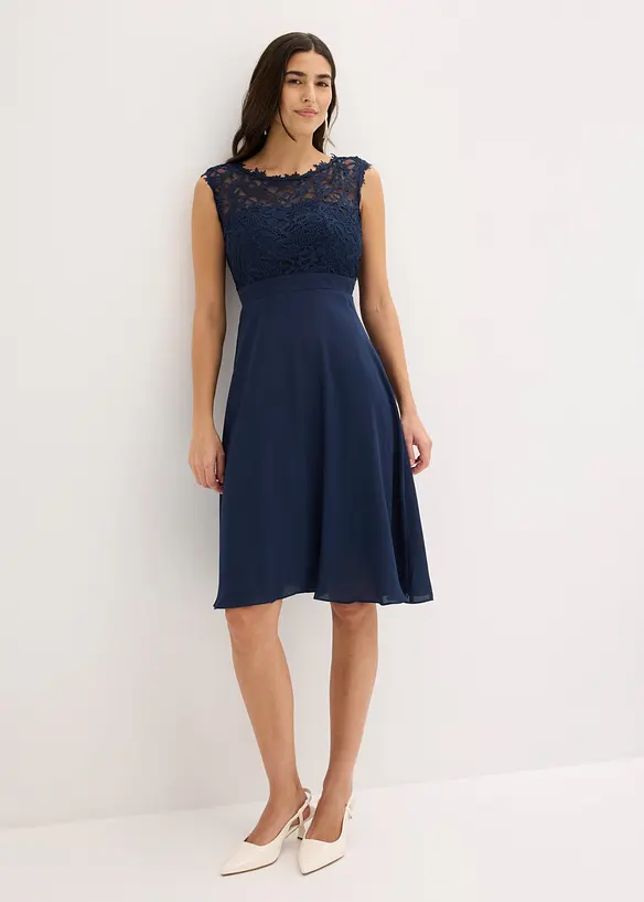 Miniabito con pizzo, bonprix