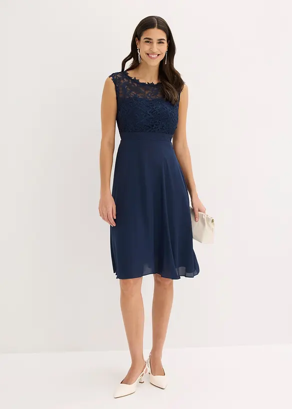 Miniabito con pizzo, bonprix