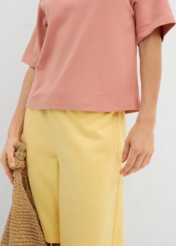 T-shirt boxy in cotone biologico pesante, bonprix
