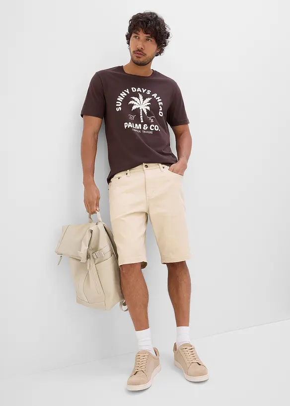 Bermuda elasticizzati, classic fit, bonprix