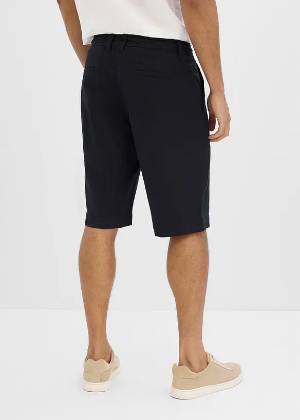 Bermuda in fresco misto lino, regular fit, bonprix
