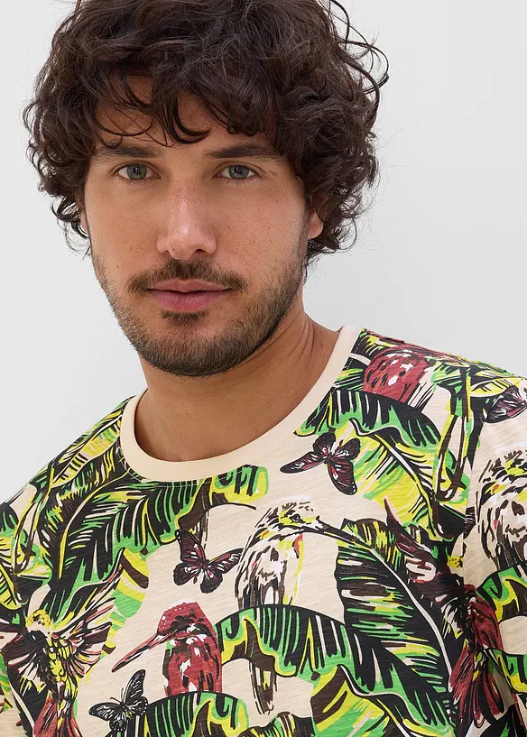 T-shirt in puro cotone biologico, bonprix