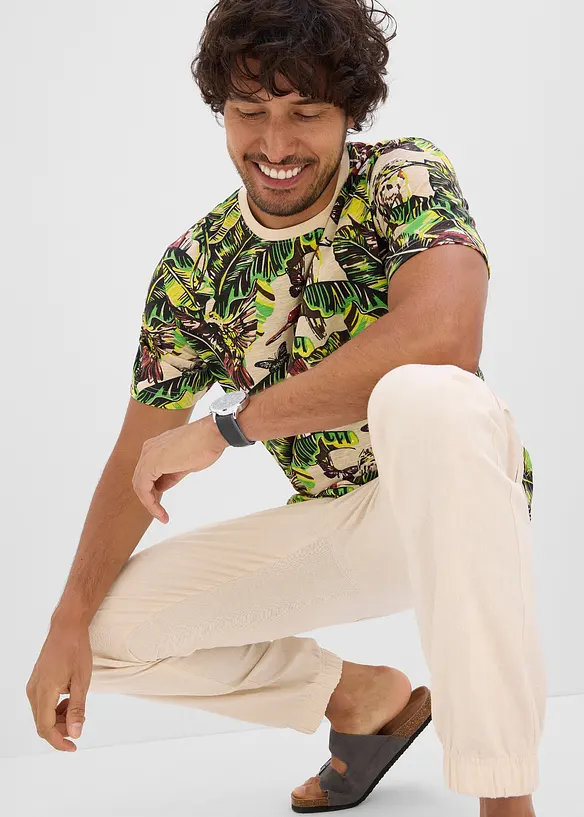 T-shirt in puro cotone biologico, bonprix