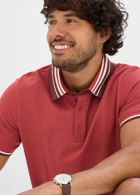 Polo in piquet di puro cotone biologico, bonprix