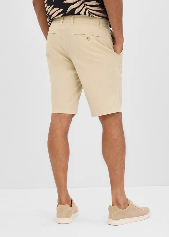 Bermuda chino elasticizzati, regular fit (pacco da 2), bonprix