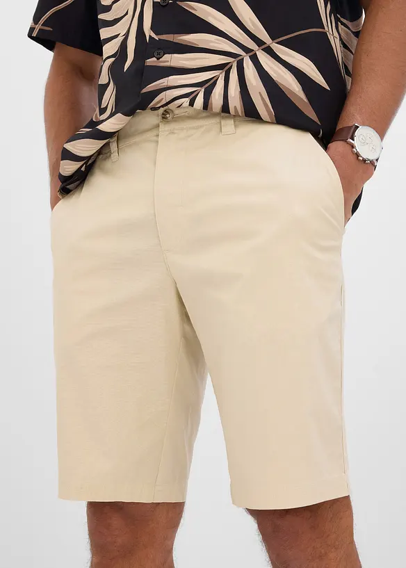 Bermuda chino elasticizzati, regular fit (pacco da 2), bonprix