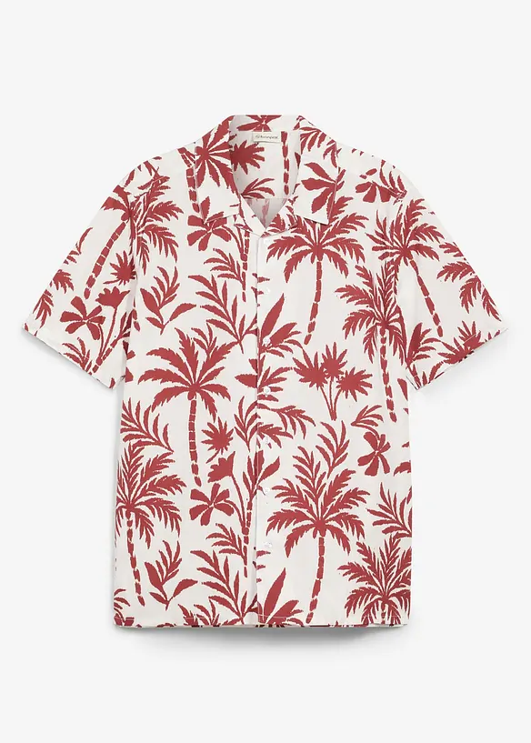 Camicia a maniche corte in puro cotone biologico, bonprix