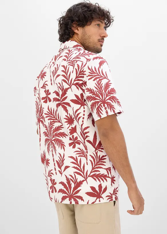 Camicia a maniche corte in puro cotone biologico, bonprix