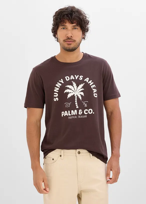 T-shirt in puro cotone, bonprix