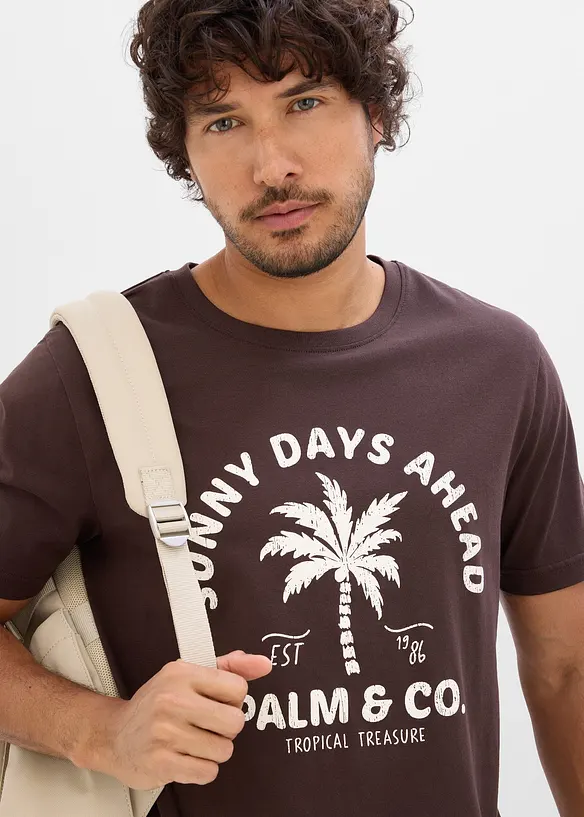T-shirt in puro cotone, bonprix